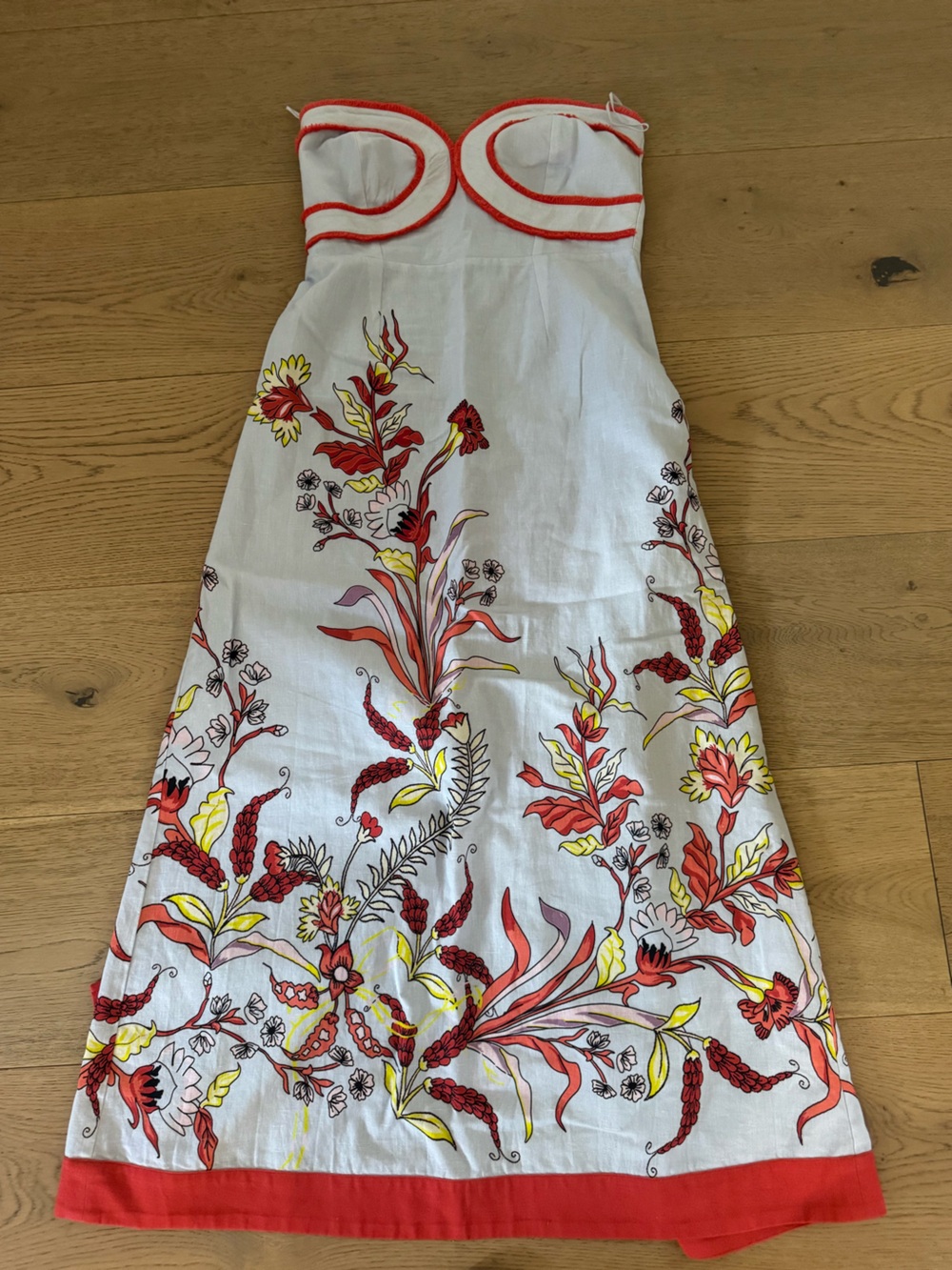 Anna Cate Seascape floral size small EUC